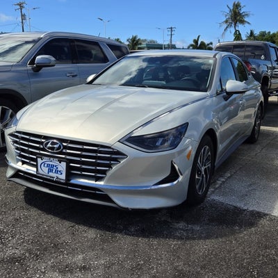 2022 Hyundai Sonata Hybrid Blue