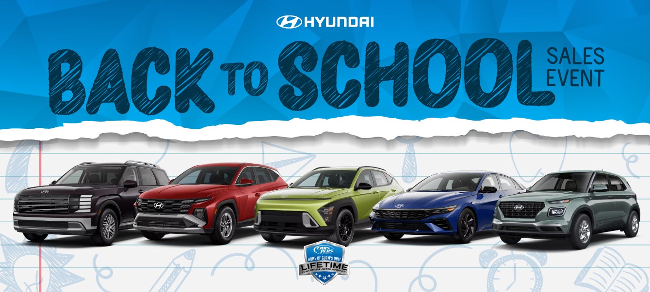 Hyundai Back to School Sales Event