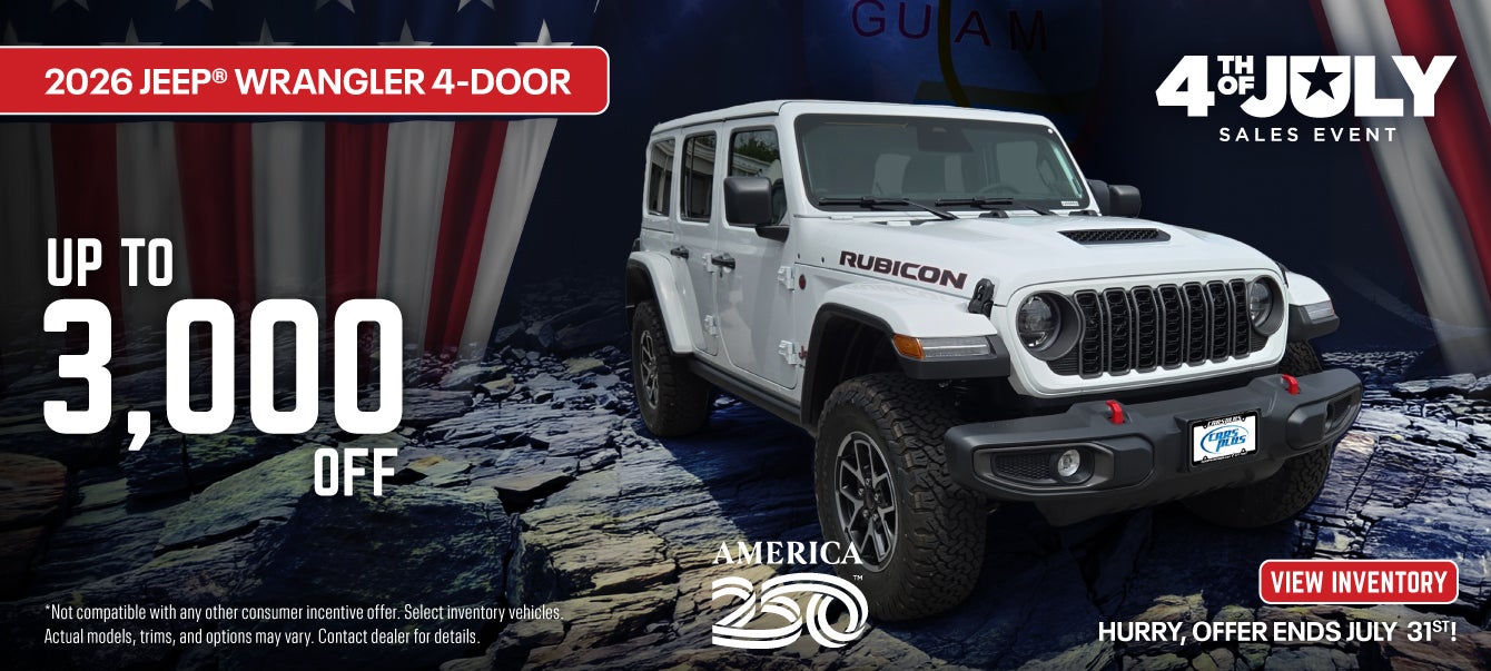 4th of July Sales Event