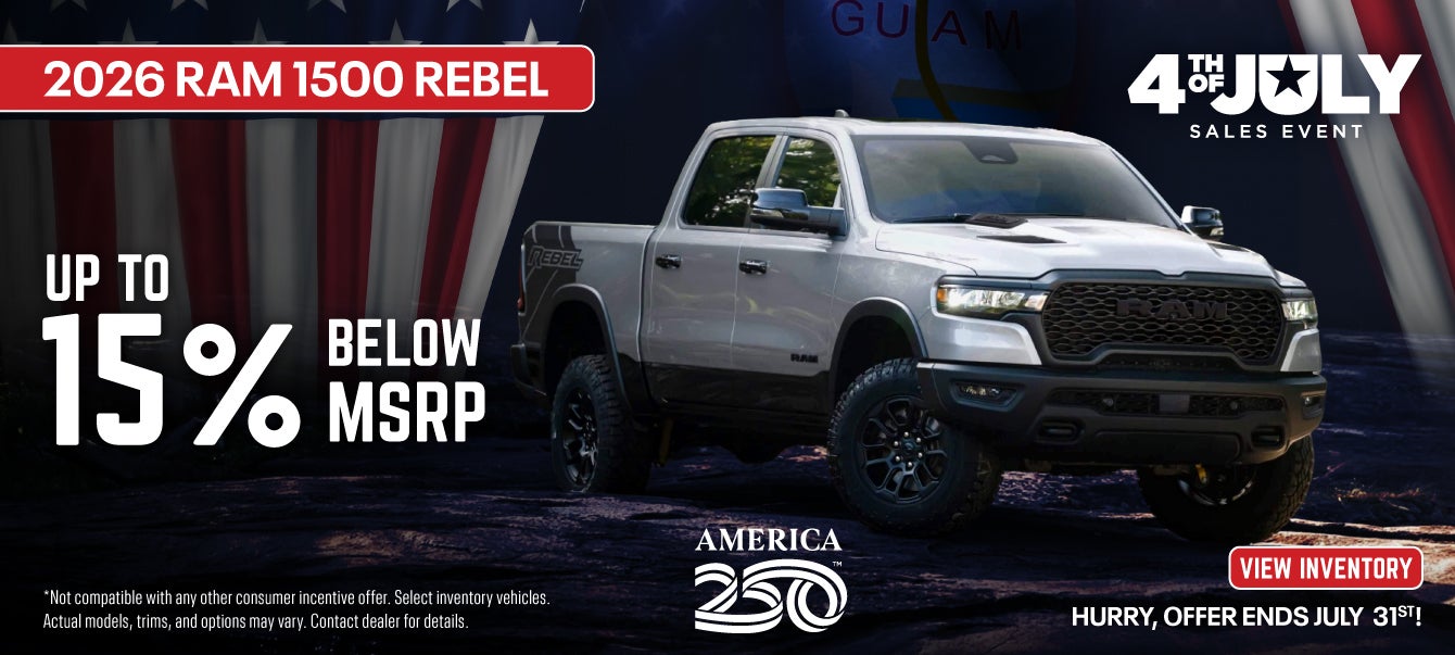 4th of July Sales Event