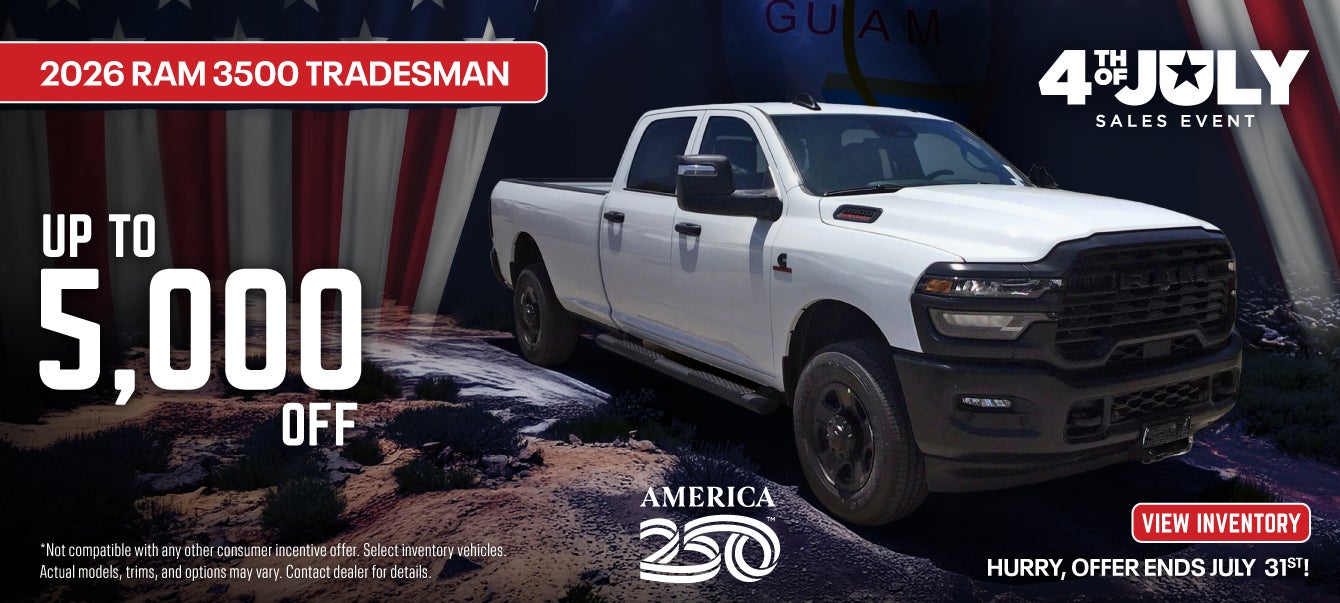 4th of July Sales Event