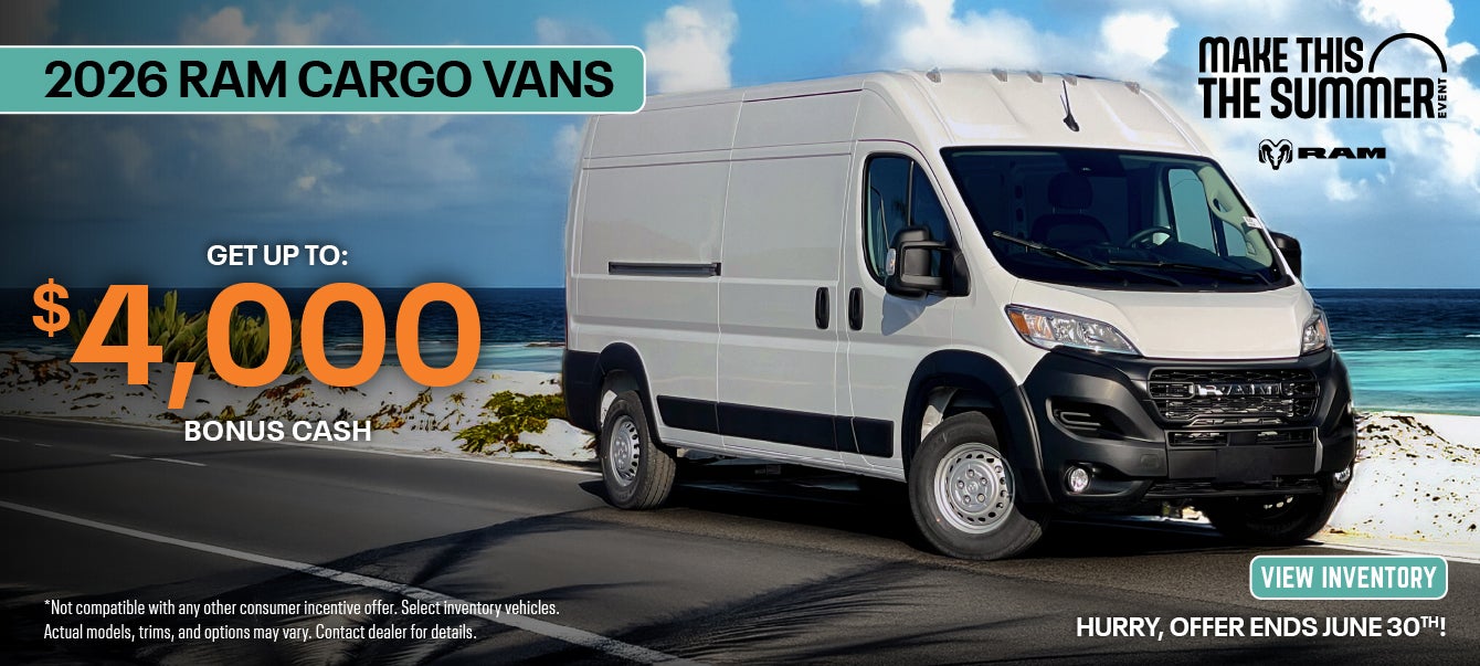 2026 RAM Cargo Van