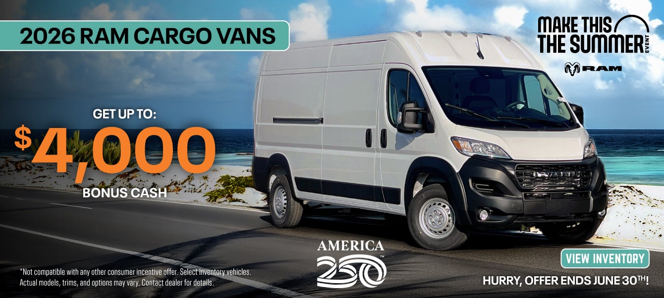 2026 RAM Cargo Van